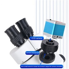 CTV Lens Adapter For Trinocular Stereo Microscope CCD Camera Industrial Use NEW
