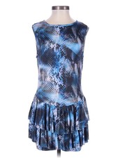 NWT PrettyLittleThing Women Blue Cocktail Dress 4