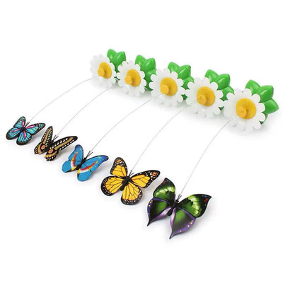Electric Flying Bird Teasing Stick Automatically Spins around Hummingbird, Cat S
