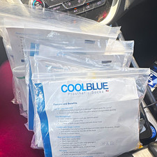 CoolBlue 5-Ply Prosthetic Sock Sewn Hole Size...