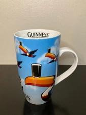 Guinness Gilroy Collection Flying Toucan Mug - 6" Tall RARE Collectable Mug