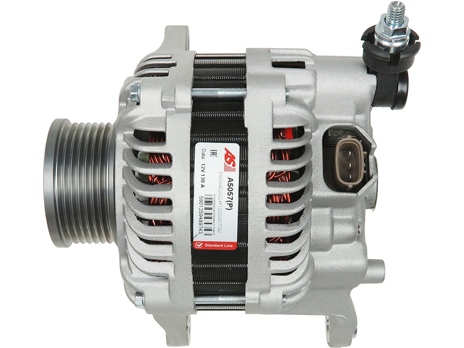 Brand New Alternator 12V 130A w/AFP for NISSAN NAVARA 2005-2008 OE A3TG2681