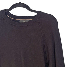 Banana Republic Black 100 Italian Merino Wool Sweater - Size M
