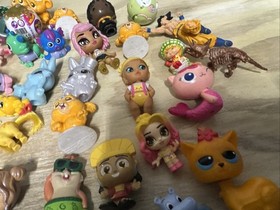 Lot Of 50 Assorted Hatchimals LPS LOL Collectible Mini Figures Toys Rares