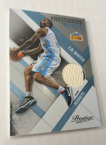2010 Prestigious Pros Patch - J.R. Smith 01/25 - Game Used