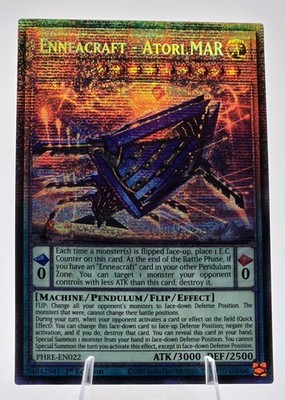 Enneacraft - Atori.MAR PHRE-EN022 (Starlight Rare) 1st Ed - NM - YU-GI-OH!