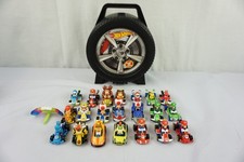 Hot Wheels Mario Kart Series - Lot of 21 Cars, 1 Glider, and Case