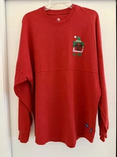 Disneyworld Christmas Jersey Medium Red