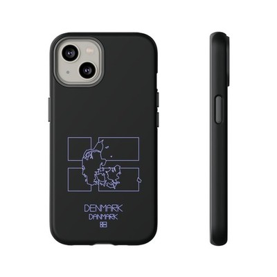 Retro Arcade Denmark Tough Case, Apple iPhone, Google Pixel, Samsung Galaxy