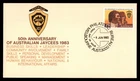Mayfairstamps Australia FDC 1983 Man and Woman Australian Jaycees First Day Cove