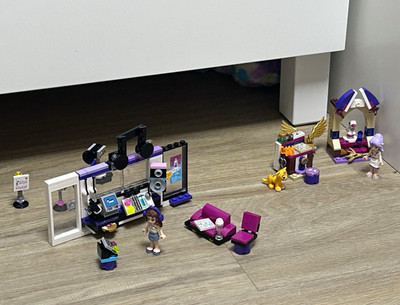 LEGO Friends Popstar Aufnahmestudio, Baumhaus, Elfe, Einkaufsladen