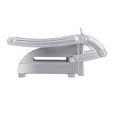 Image of Stainless Steel French Fry Cutter 2 Blades Potato Dicer Chopper Vegetable Slicer