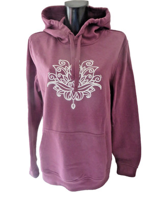 JEAN PASCALE ° Sweatshirt Hoodie Gr. M / 40 42 lila Damen Pulli Kapuzenpulli