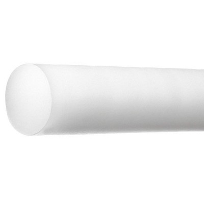 GRAINGER APPROVED BULK-PR-AC-69 PlsticRod,AcetalCopolym,1/2''Di,2ftL,Whte 497Y34