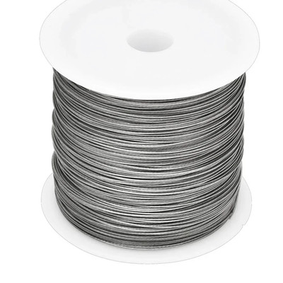 100M 7 Strand Nylon-Coated Steel Bead Stringing Wire 0.3/0.35/0.38/0.45/0.5Mm So