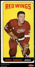 1964 Topps #39 Marcel Pronovost Red Wings HOF 3 - VG