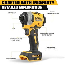 Dewalt DCF887N 20V XR li-ion Brushless Impact Driver 3 Speed Body Only