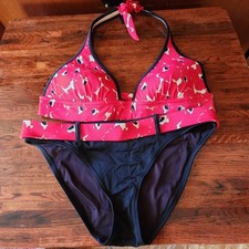 Victoria's Secret Bikini Womens Medium 2 Piece Set Swimsuit Beach Floral