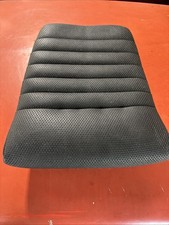 Original Porsche 914 Black Vinyl Basketweave Seat Cushion Great Shape Original Porsche 914 Black Vinyl Basketweave Seat Cushion Great Shape