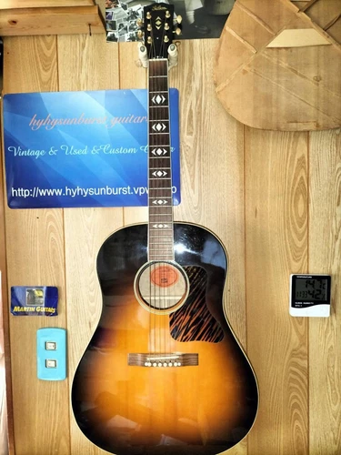 Acoustic Guitar Gibson Advanced Jumbo 100th Anniversary Birdseye Maple