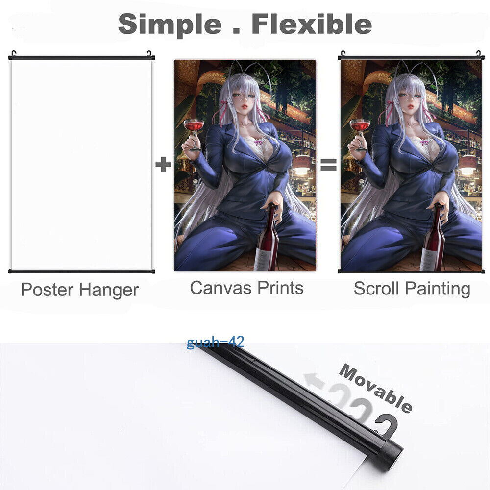 Mangá Anime Waifu Mushoku Migurdia Anime Mangá HD Print Wall Poster Scroll  Anime Scroll Poster Canvas Wall Painting PXJD