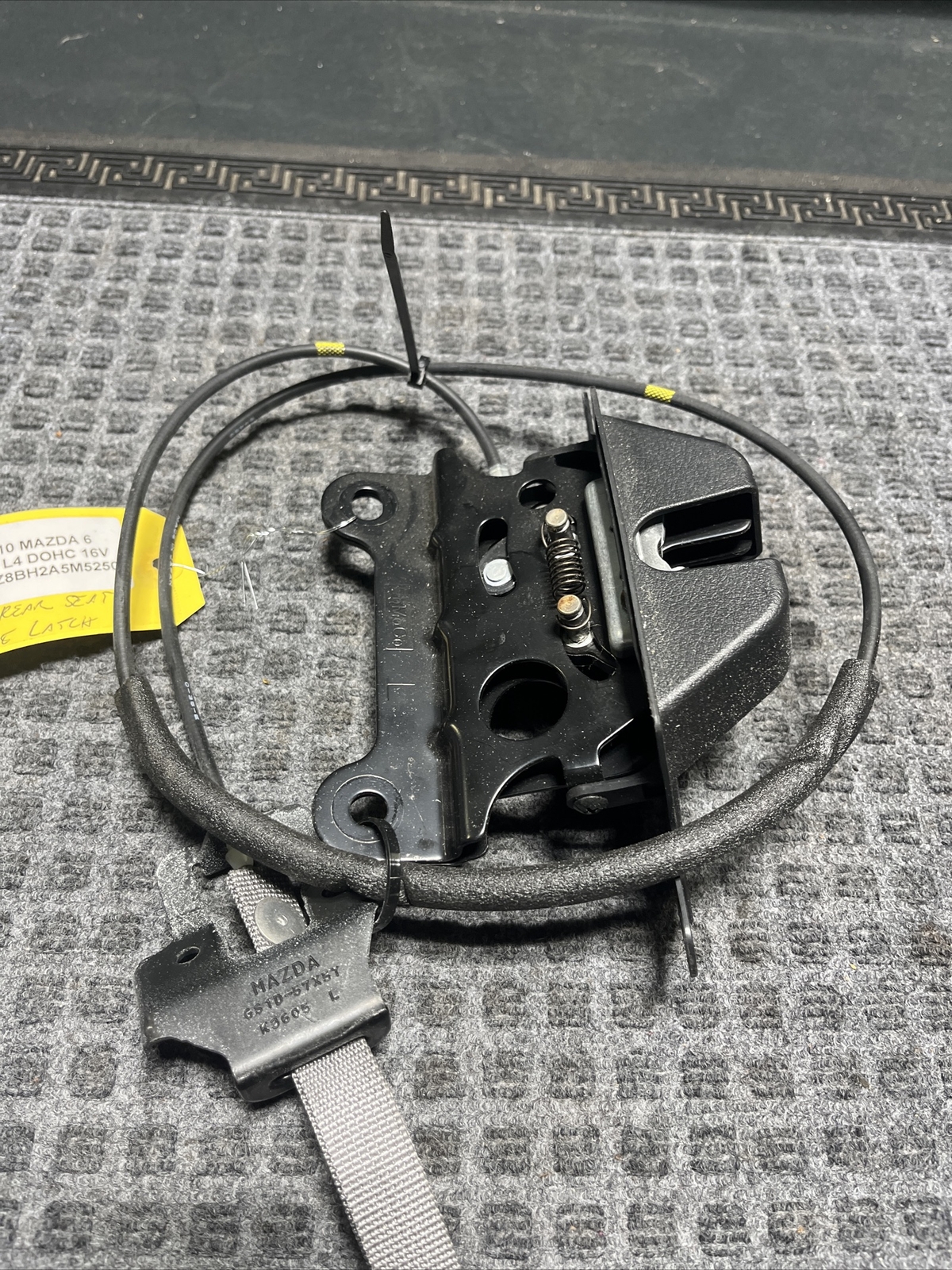 2010 Mazda 6 Left Rear Seat Release Latch Bb10 eBay