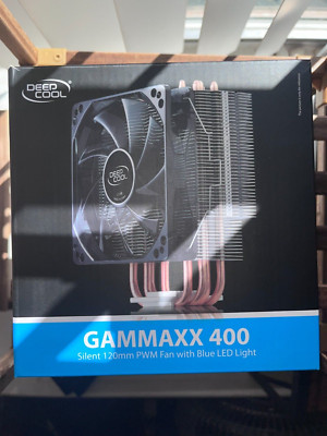 NEW -  DeepCool GAMMAXX 400 CPU Cooler W/ Blue LED Fan - Price Negotiable