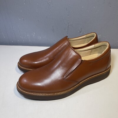 Samuel Hubbard Frequent Traveler Slip-On Brown Whisky  display picture 1