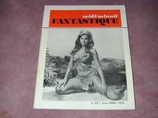 MIDI MINUIT FANTASTIQUE # 14 French monster mag from 1960's, Raquel Welsh cover