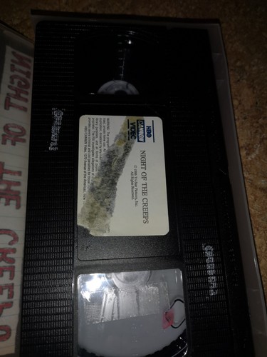 Night of the Creeps VHS cut box - Picture 3 of 4