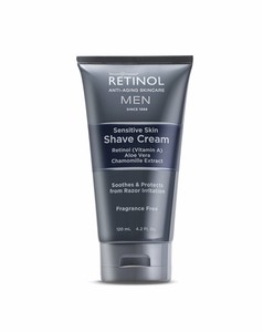 Retinol Men S Sensitive Skin Shave Cream The Original Retinol Anti