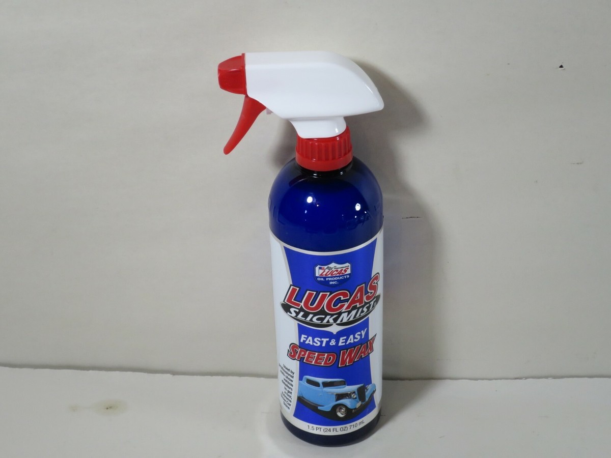 Slick Mist Speed Wax Detailer Lucas 10160 24oz Bottle | eBay Slick Mist Speed Wax Detailer Lucas 10160 24oz Bottle | eBay