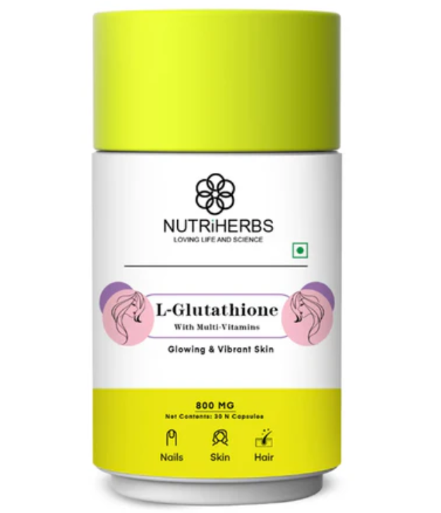 L glutathione Capsule To Regenerate Skin Cells, Repair Hair Damage & Hair  Loss