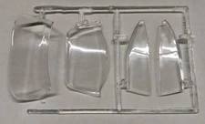 1970 Dodge Coronet Super Bee 1/25 MPC Glass Windshield Door Back Clear Plastic 