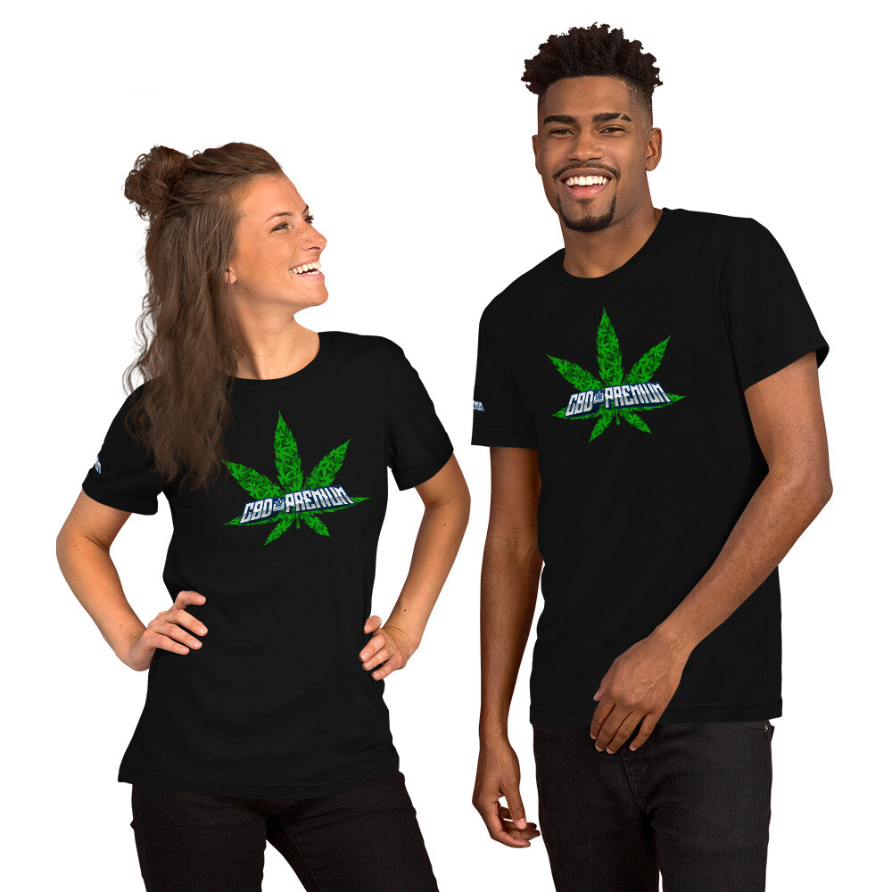 Premium CBD - Ecofriendly T-shirt Cotton Bio - Design in France