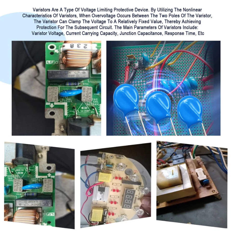 14/20D металлооксид варистор MOV ±10% 102K 390K 431K 470K 471K 560K 680K 681K - Изображение 3 из 4