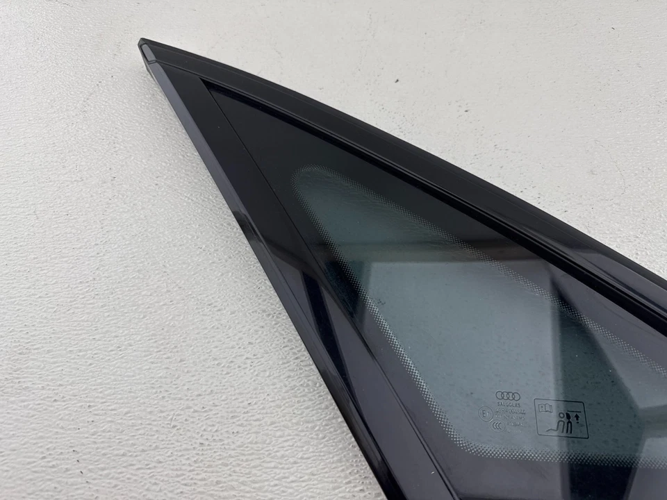 AUDI A8L QUATTRO 2011-2018 TRASERO IZQUIERDO LADO DEL CONDUCTOR CUARTO VENTANA CRISTAL OEM Foto 3 de 4
