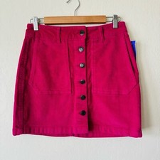 Wild Fable ribbed button down skirt