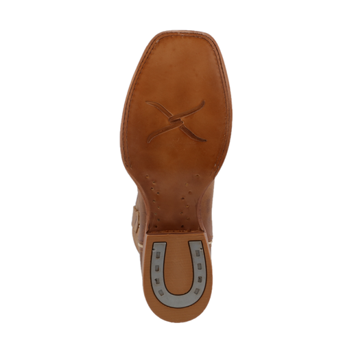 Twisted X Men's Rancher Cocoa Brown Western Boots MRAL031 - Picture 3 of 5