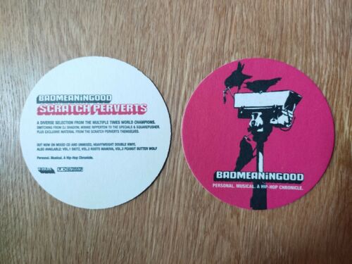 Banksy X BADMEANINGOOD Beermats, V.V.Rare, Mint Condition, Original stock  - Picture 1 of 1