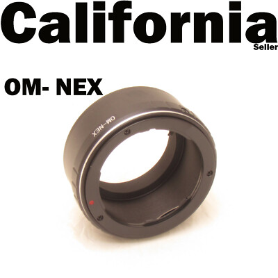 OM to NEX Olympus to Sony DSLR E Mount Adapter NEX3 NEX5 NEX-C3 NEX5N NEX-VG10  