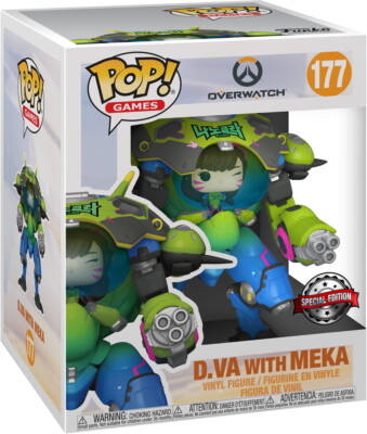 Overwatch - D.Va with Meka 177 Special Edition - Funko Pop