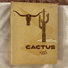 1956 University Of Texas Yearbook- The Cactus