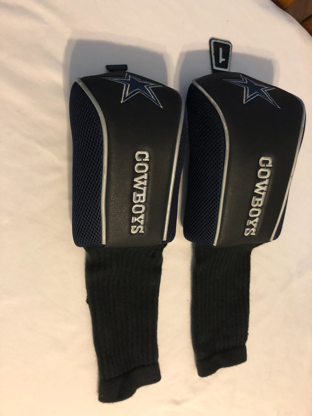 LOT OF 2 DALLAS COWBOY GOLF CLUB COVERS eBay