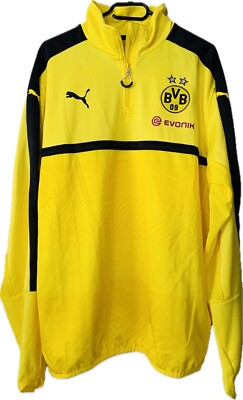Fanion Borussia Dortmund (BVB 09) – Vintage Années 90, Très Bon état