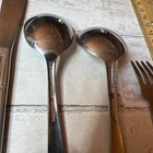 Oneida SATIN ACCENT Stainless 5 Pieces Knives Fork Spoons — photo 8