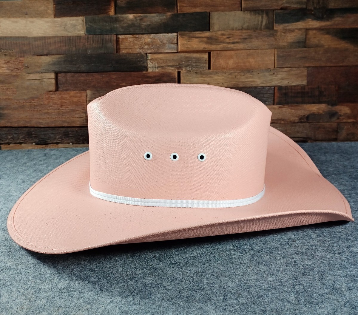 Cody James Pink Western Cowboy Straw Hat Women's L/XL Made