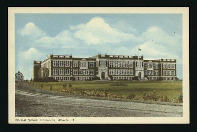 Normal School Edmonton Alberta - This E-shaped, modern Renaissance- Old Photo