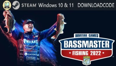 NEU PC Computer Spiel Bassmaster Fishing 2 für Windows 10 11 STEAM Download Code