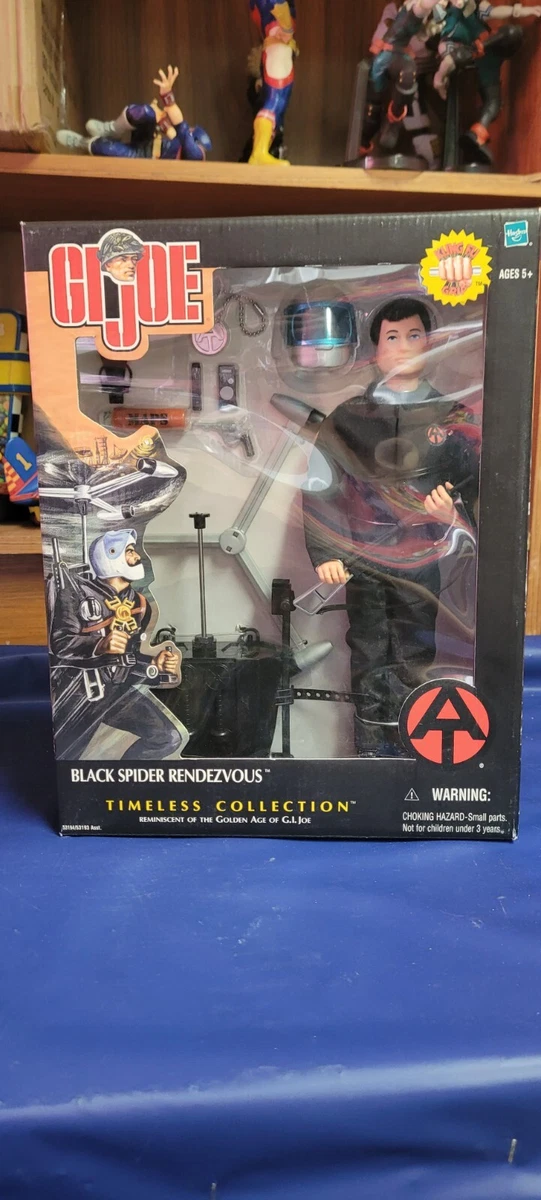 GI Joe Black Spider Rendezvous Kung Fu Ninja Hasbro New 2002